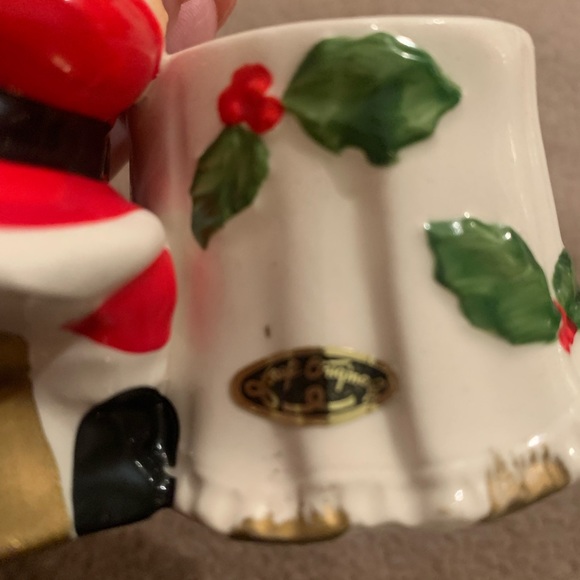 Vintage Josef Originals Santa Claus votive candle holders with price stickers - Picture 7 of 9